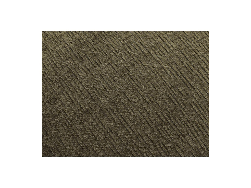 Jana - Sofá esquinero fijo modular con reposacabezas - Tejido texturizado con 2 módulos sin brazos, 1 esquina y 2 pufs - Reversible