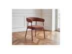 Rosa - Set of 2 Chairs - Red Textured Fabric