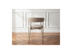 Rosa - Lot De 2 Chaises - Tissu Velours Beige