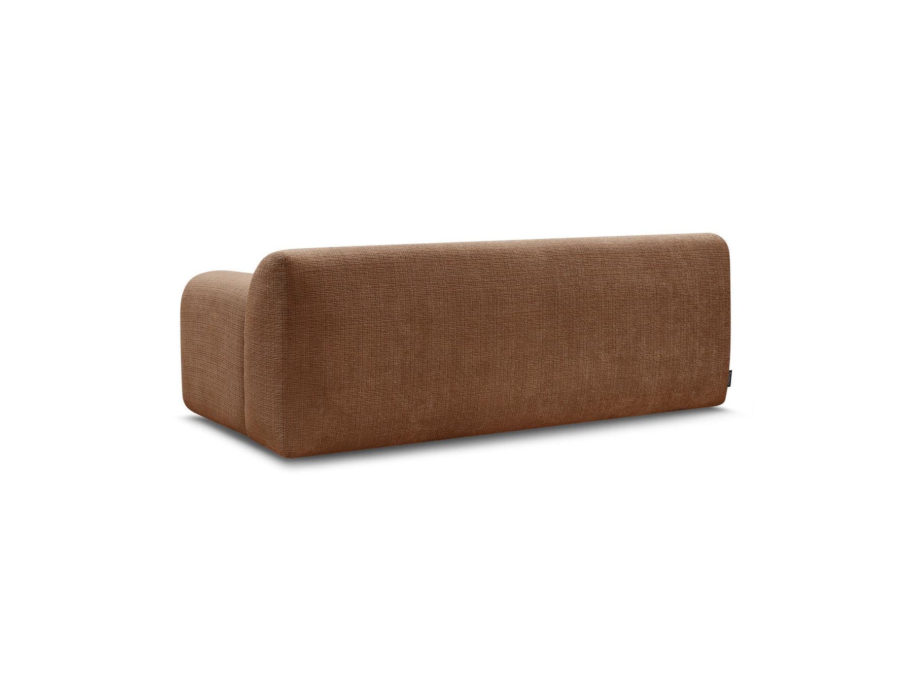 Melisse - Canapé Droit Fixe 2 Places - Tissu Texturé