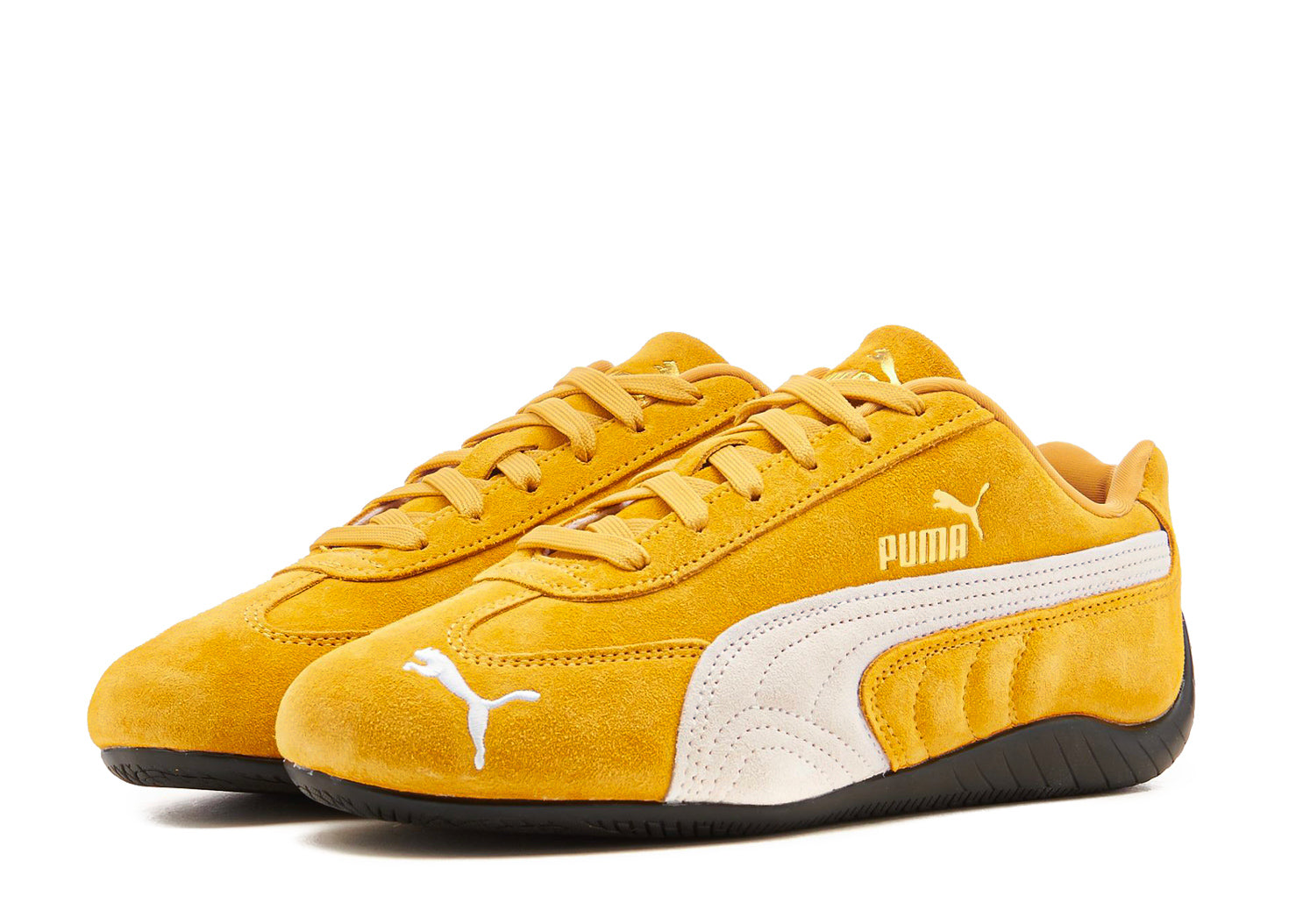 Puma Speedcat Og Archive Gold White - Jaune