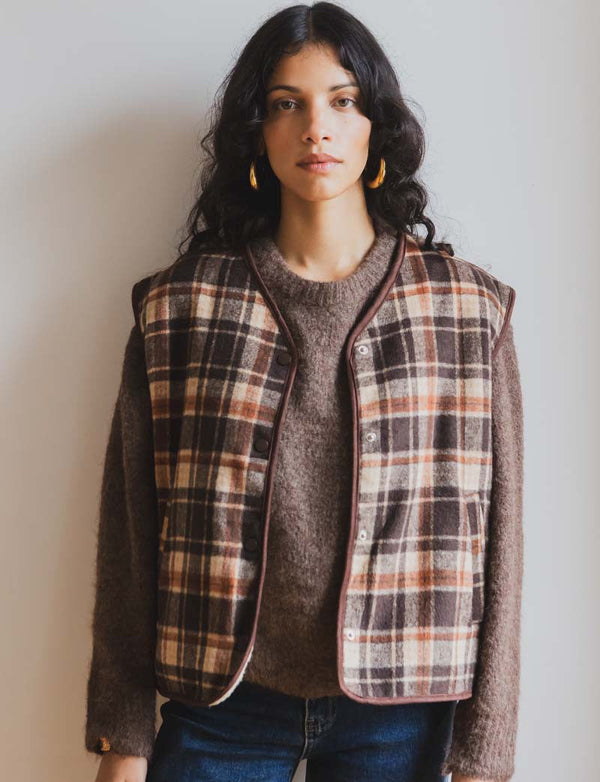 Gilet À Carreaux Varen