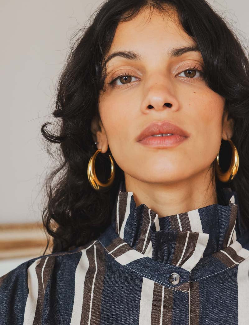 Gestreepte Blouse Jeren
