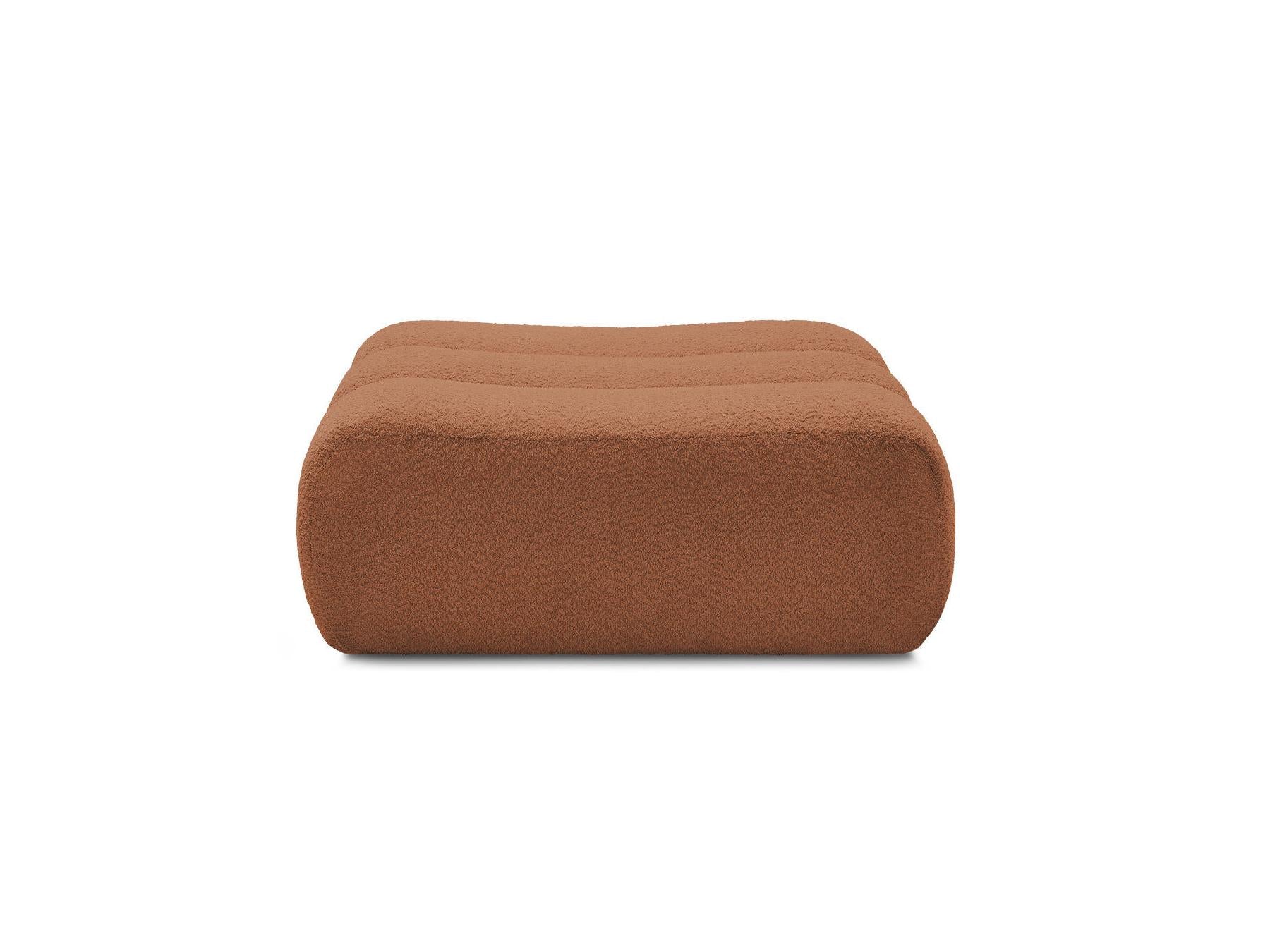 Azra - Footstool - Bouclé Fabric