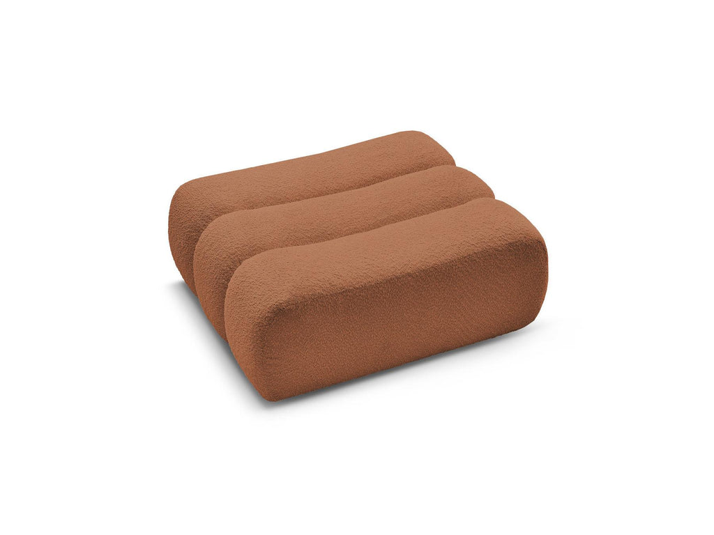 Azra - Footstool - Bouclé Fabric