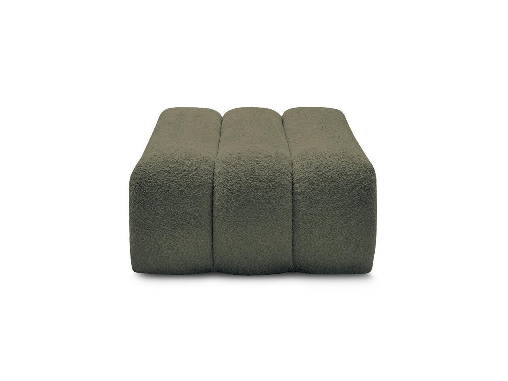 Azra - Footstool - Bouclé Fabric