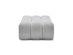 Azra - Footstool - Bouclé Fabric