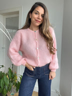 Punto de lana rosa Bianca