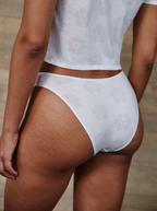Culotte Full White Daisies