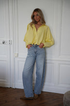 Blouse Ballon Alice - Jaune