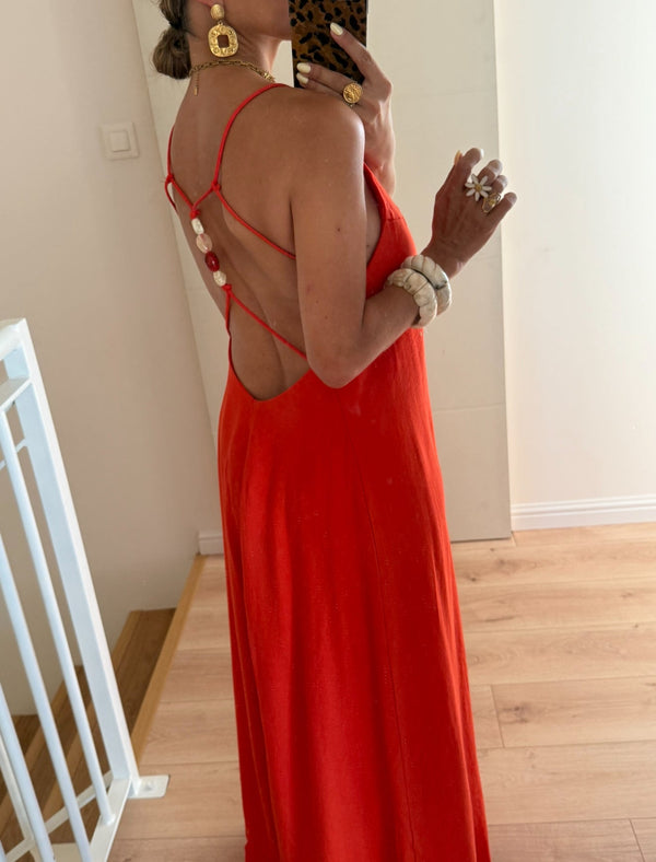 Vestido Evie Coral