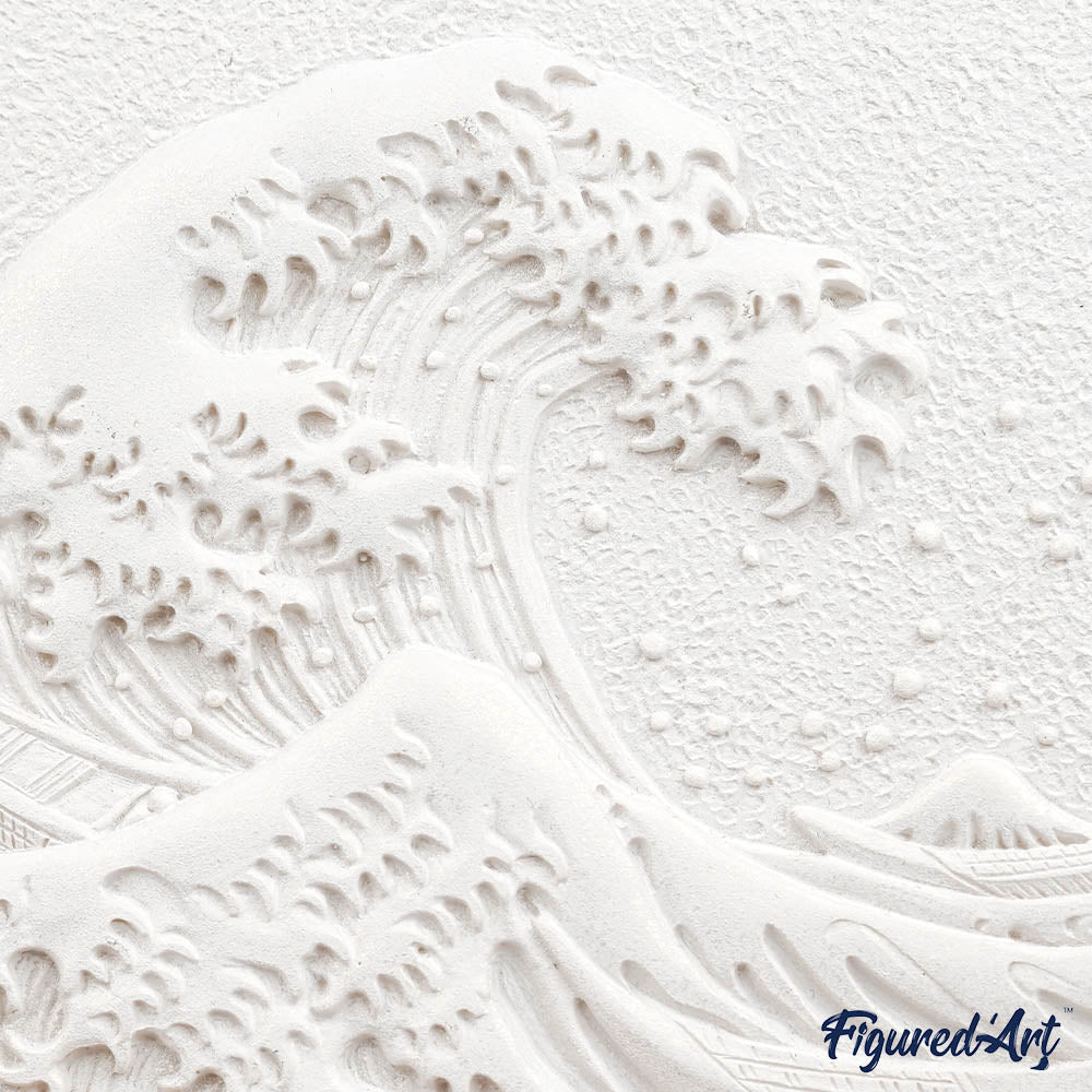 3D Relief Painting Kit - The Great Wave Off Kanagawa