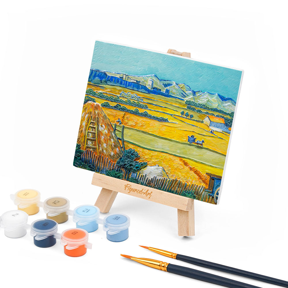 3D Relief Painting Kit - The Harvest, Van Gogh