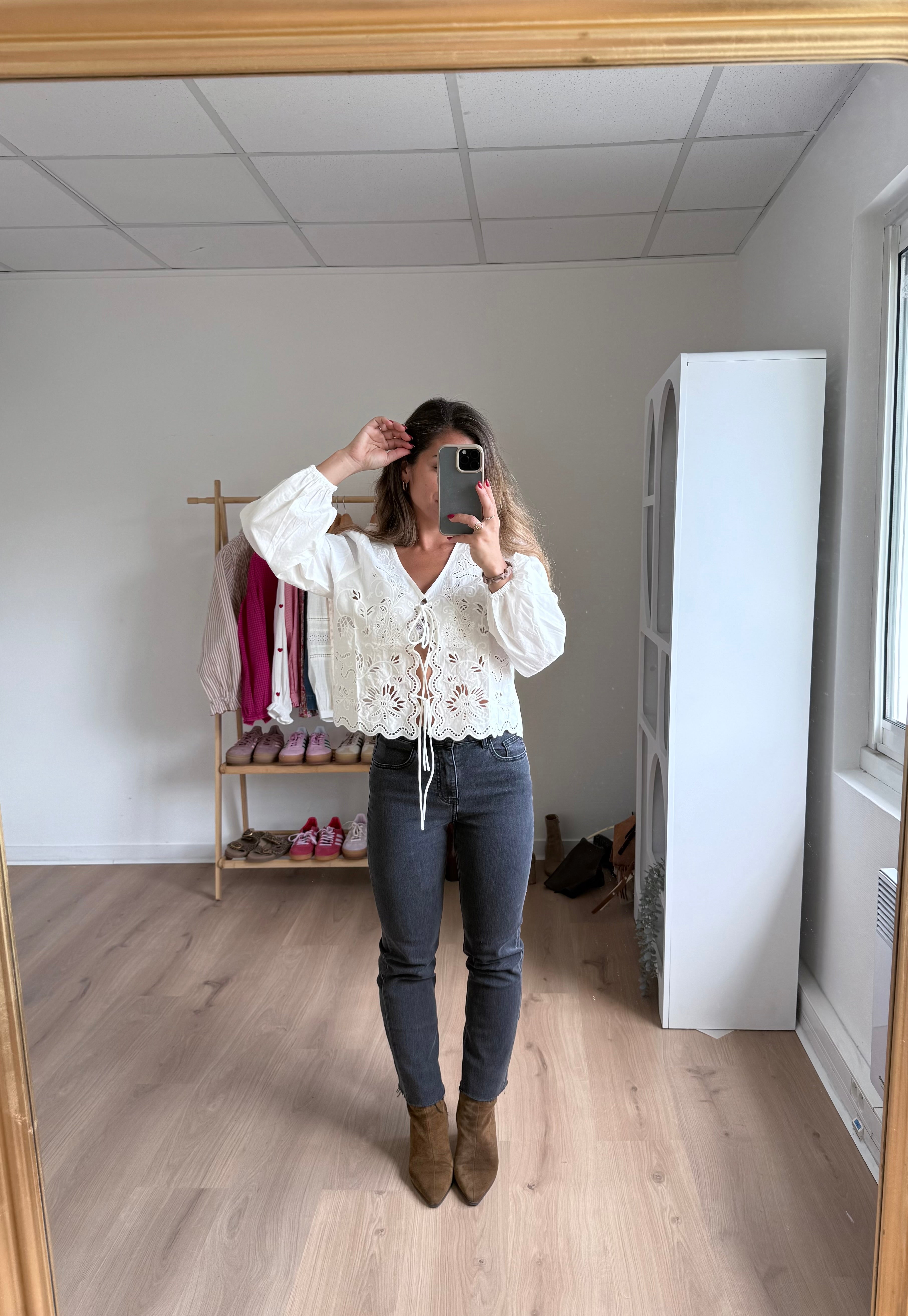 Juliette Embroidered Blouse