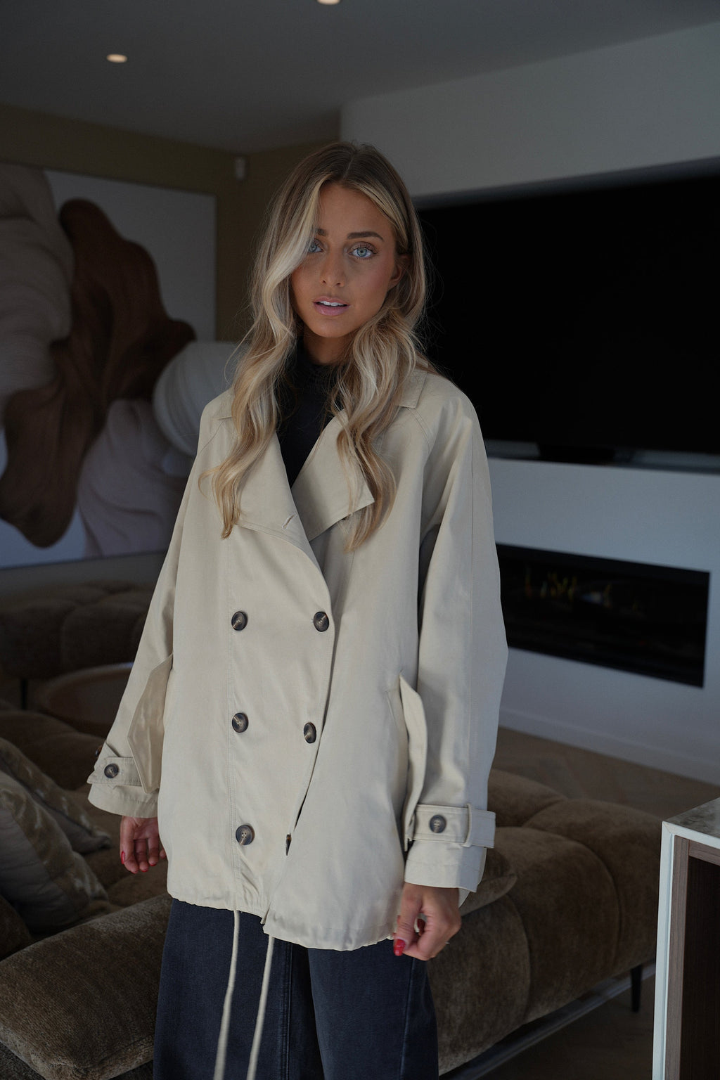 Trench Oversize Diana - Beige
