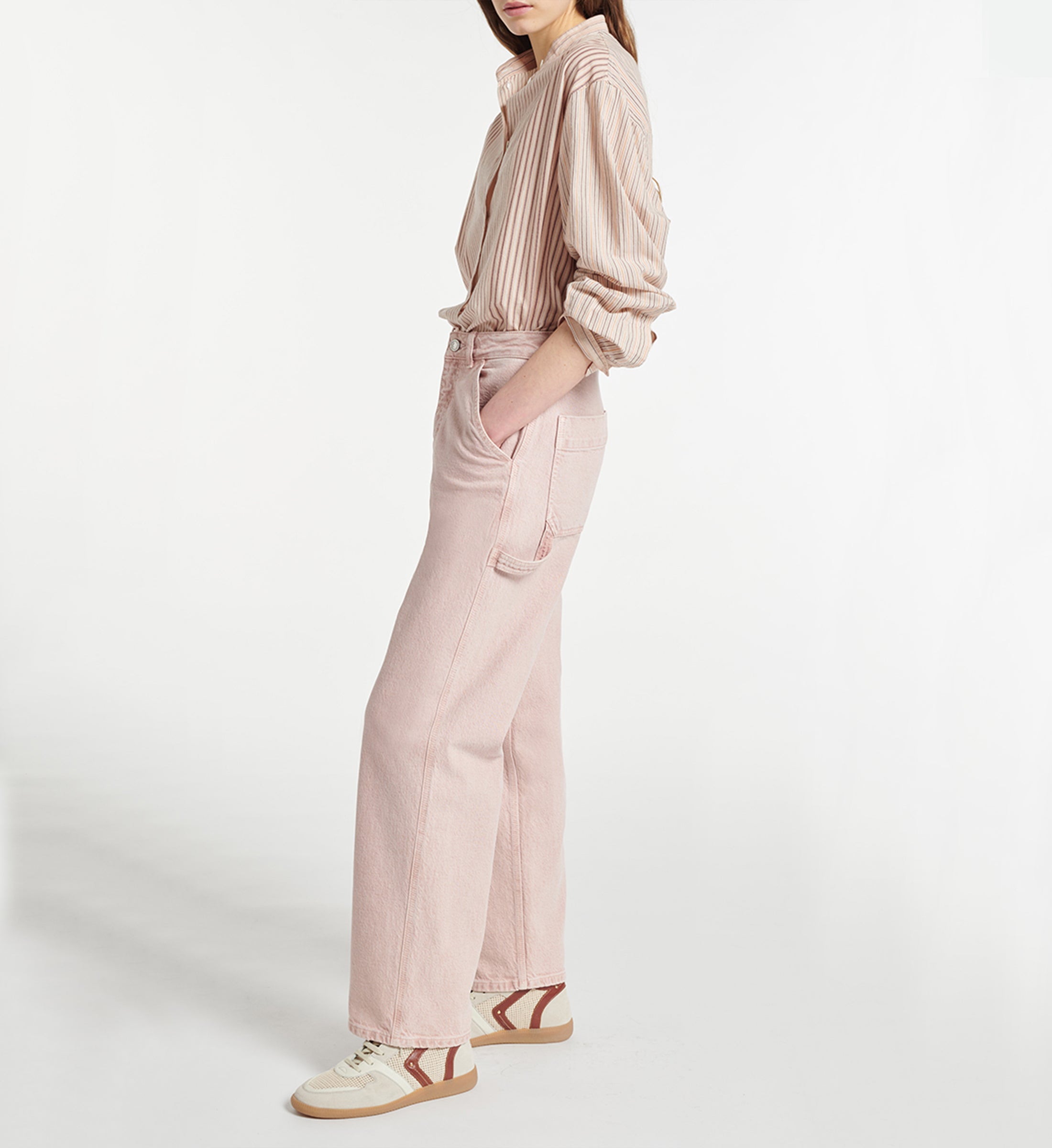 Vanessa Bruno - Pantalón Alois - Rosa Antiguo