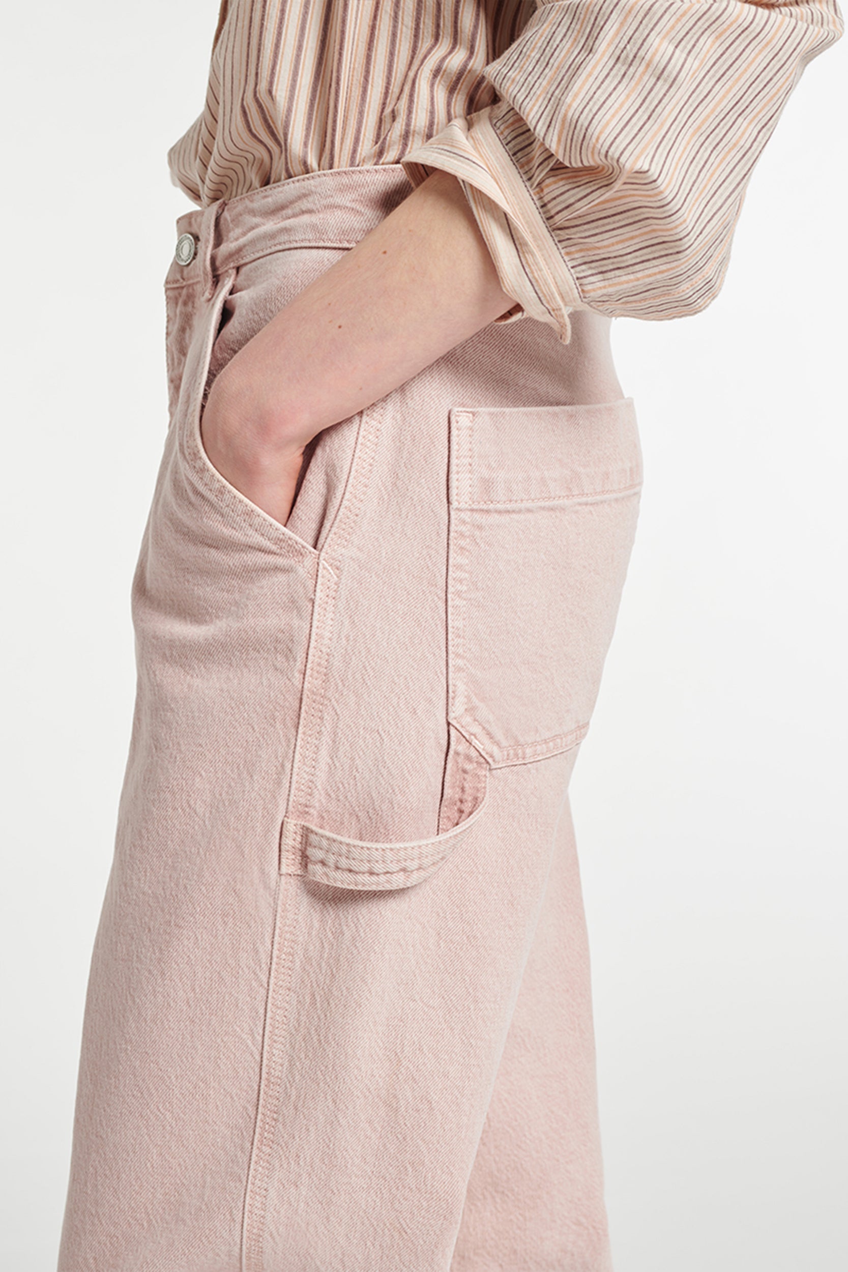 Vanessa Bruno - Pantalón Alois - Rosa Antiguo