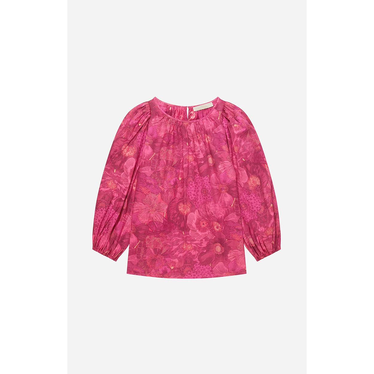 Vanea Blouse - Fuchsia