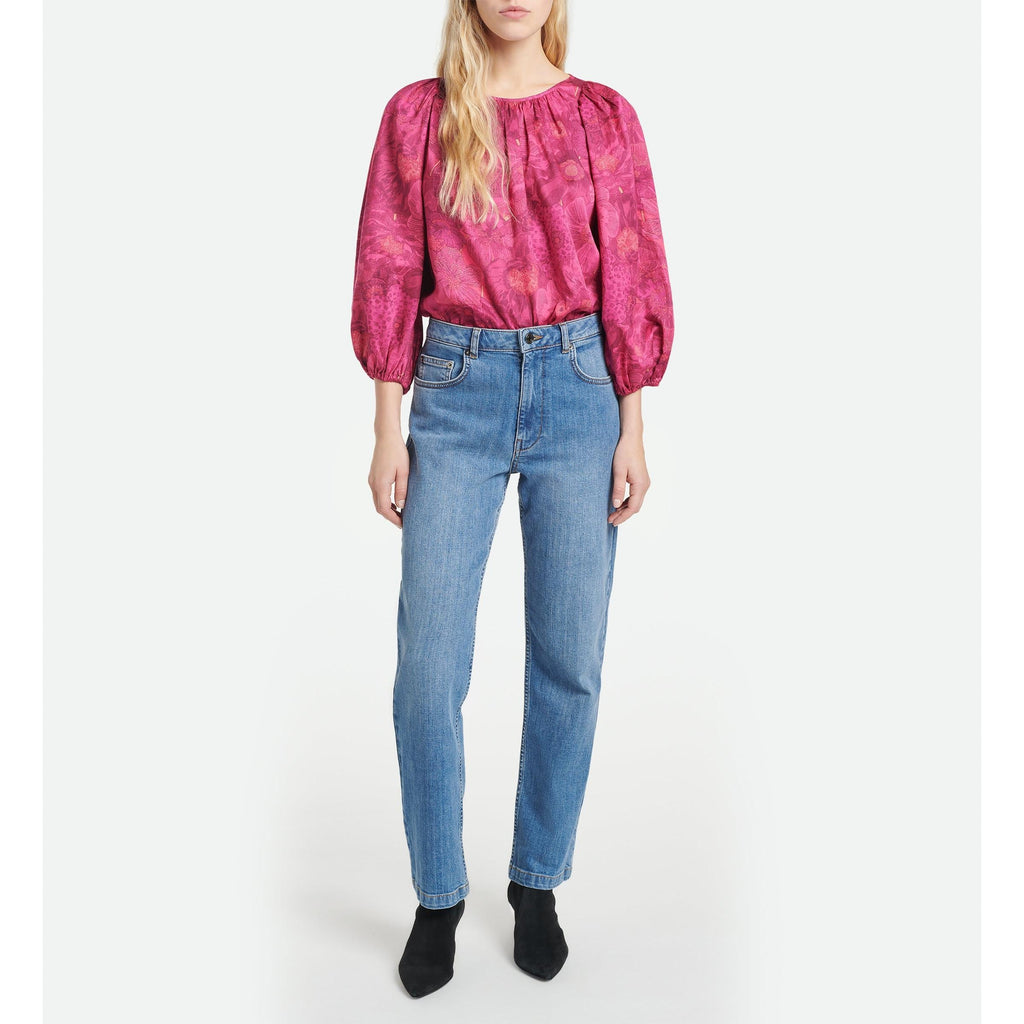 Vanea Blouse - Fuchsia