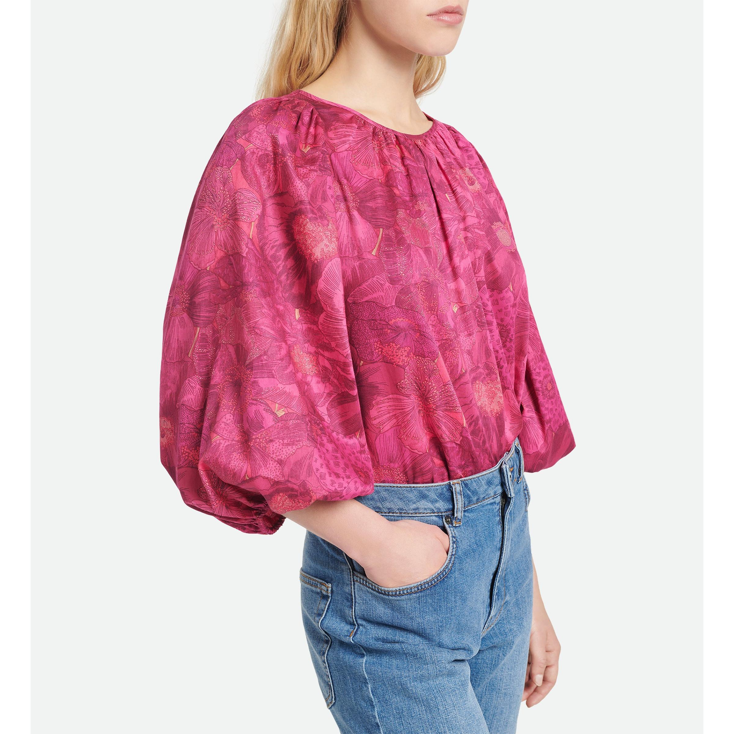 Vanea Blouse - Fuchsia