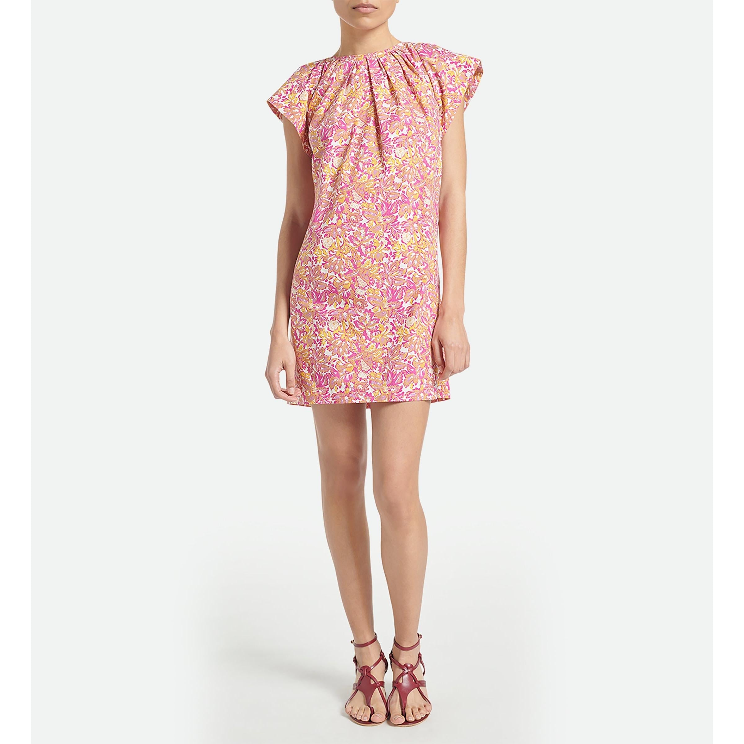 Anaide Dress - Fuchsia