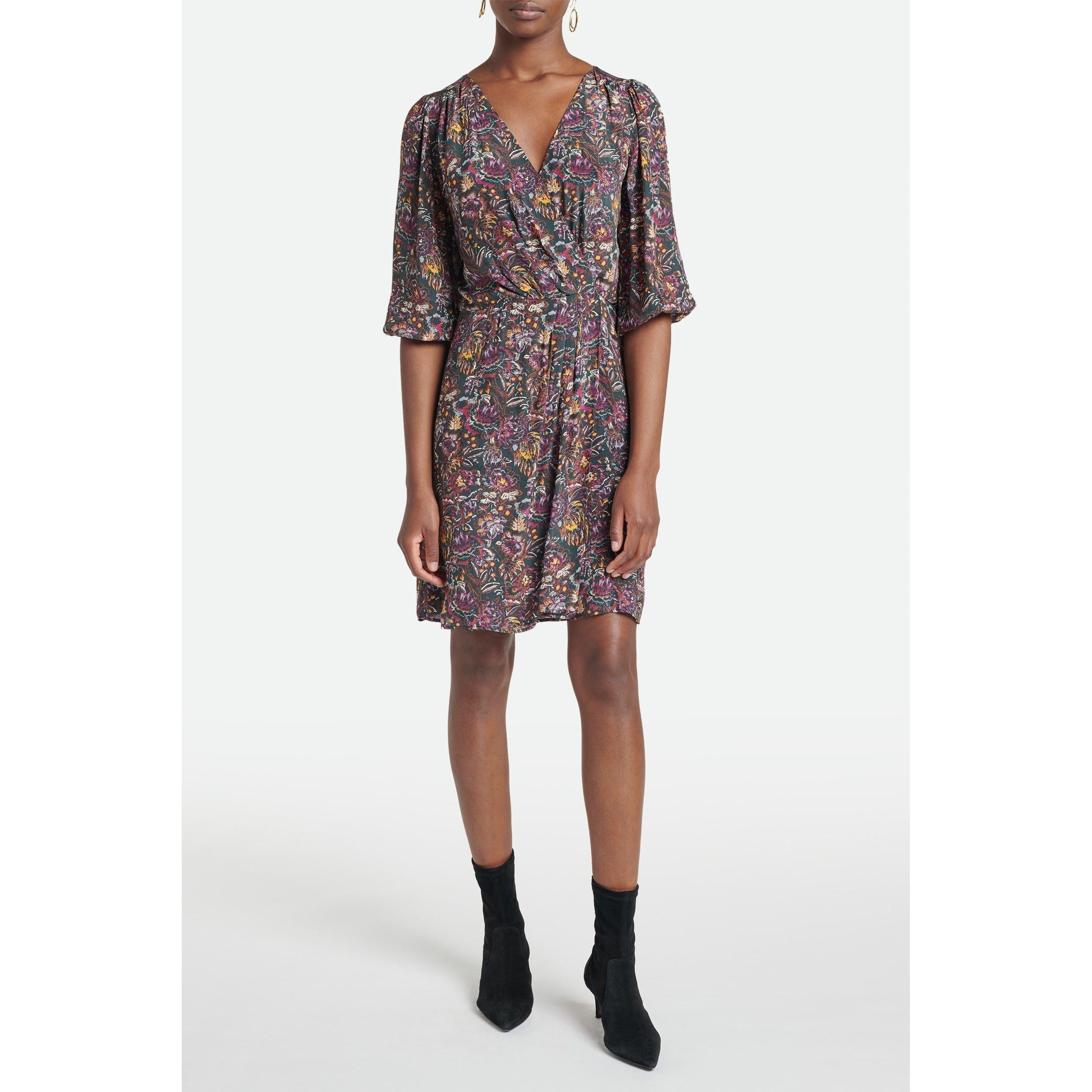 Vanessa Bruno - Alisée Dress - Multico/Forest