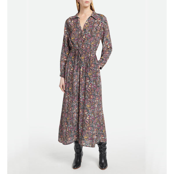 Vanessa Bruno - Robe Anémone - Multico/Foret