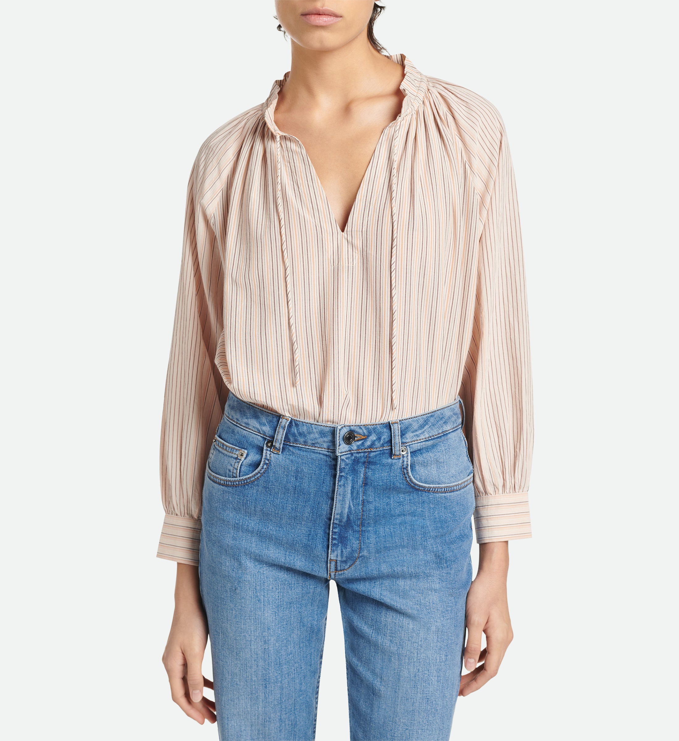 Vanessa Bruno - Blusa Anita - Blanco Roto