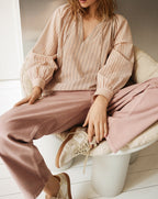 Vanessa Bruno - Blusa Anita - Blanco Roto