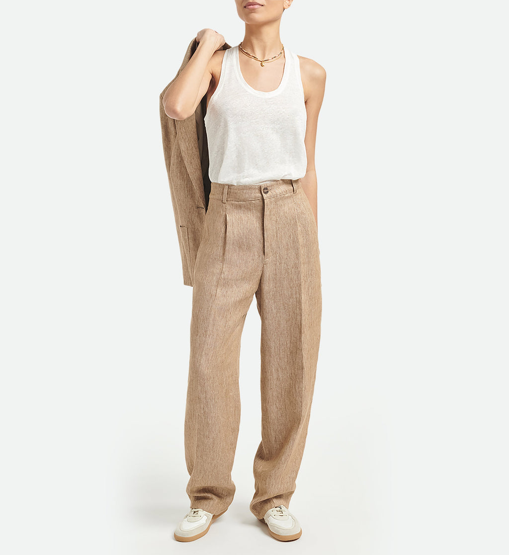 Vanessa Bruno - Silver Trousers - Brown