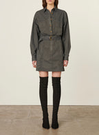 Vanessa Bruno - Vestido Bora - Antracita