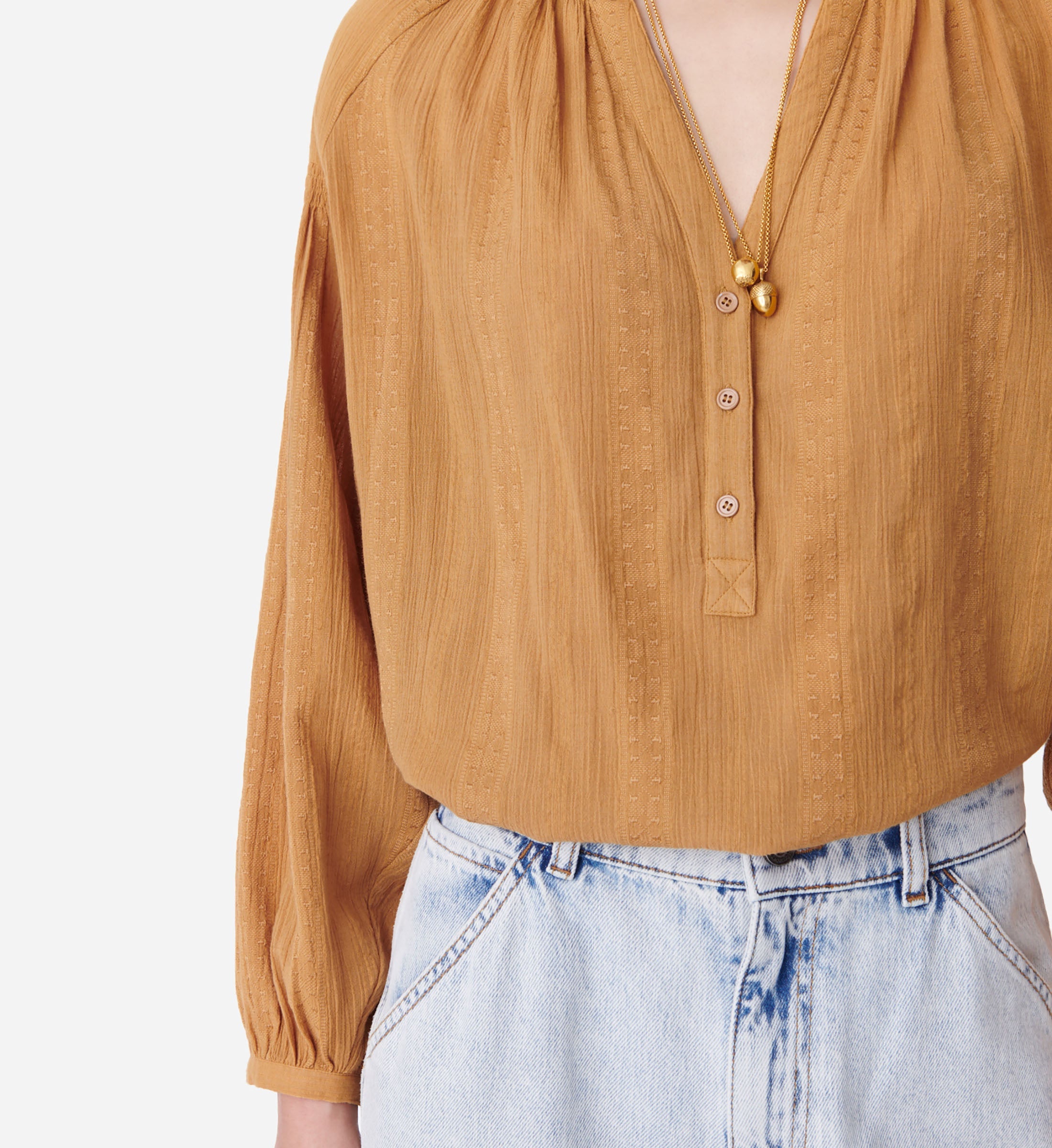 Vanessa Bruno - Blusa Nipoa - Galleta
