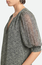Alphée Dress - Black/Ecru