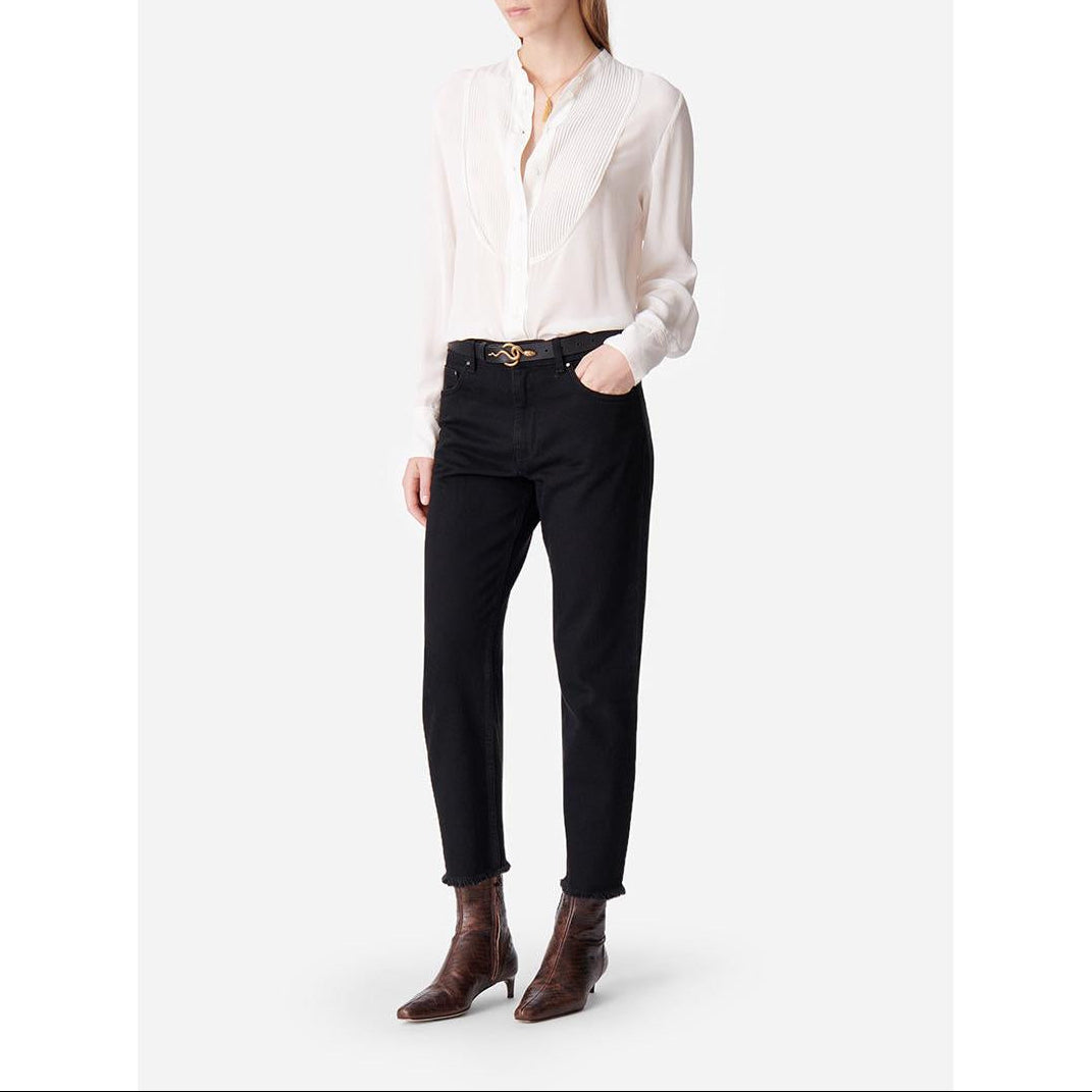 Vanessa Bruno - Biarritz Straight-Leg Jeans - Black