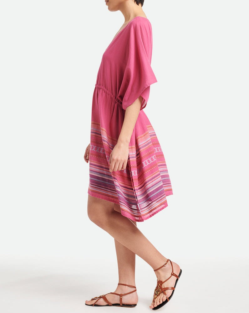 Vanessa Bruno - Robe Laiza - Multico/Rose