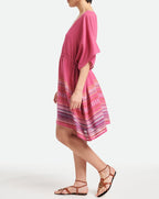 Vanessa Bruno - Robe Laiza - Multico/Rose
