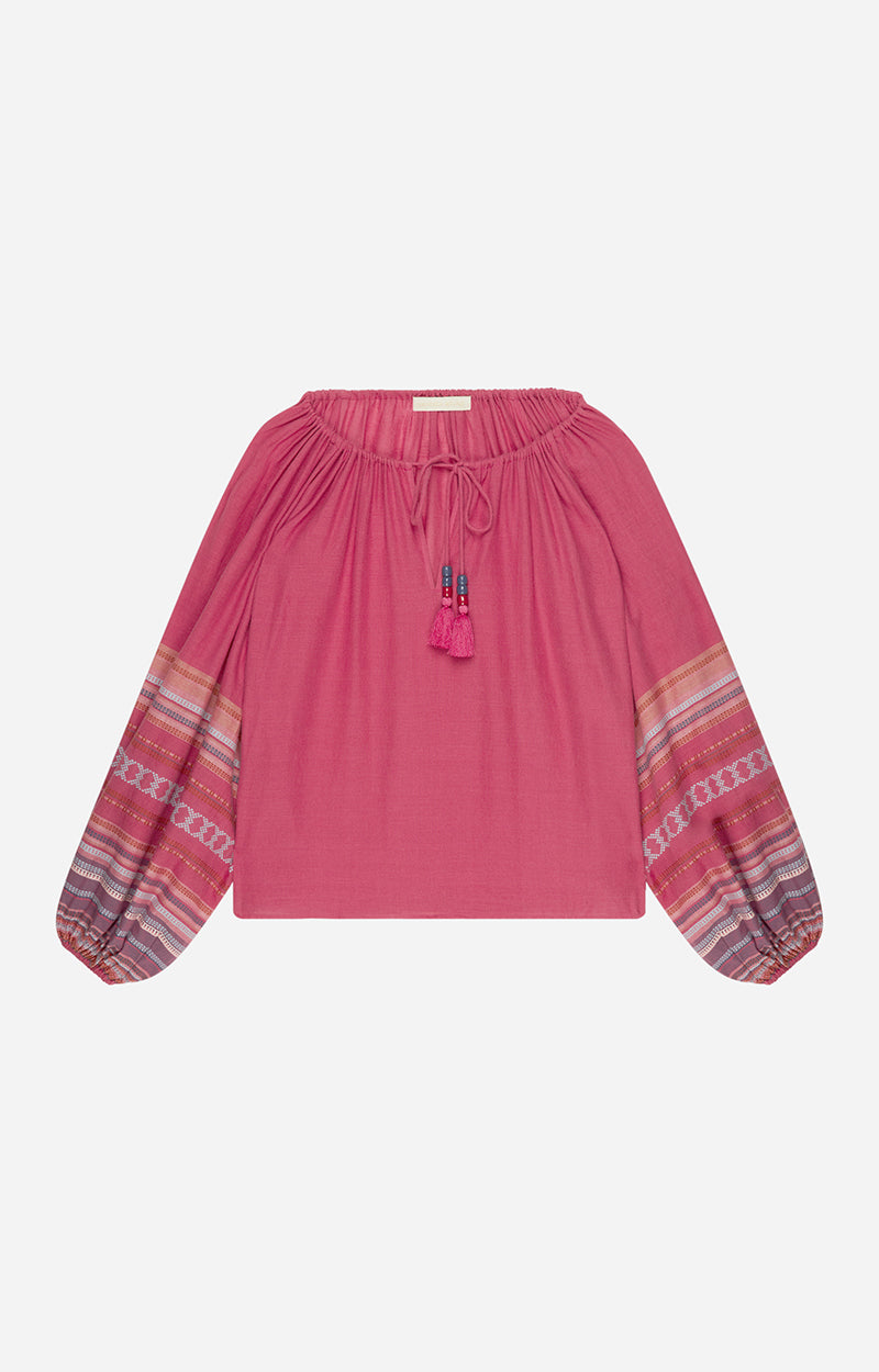 Vanessa Bruno - Blusa Vivoli - Multicolor/Rosa