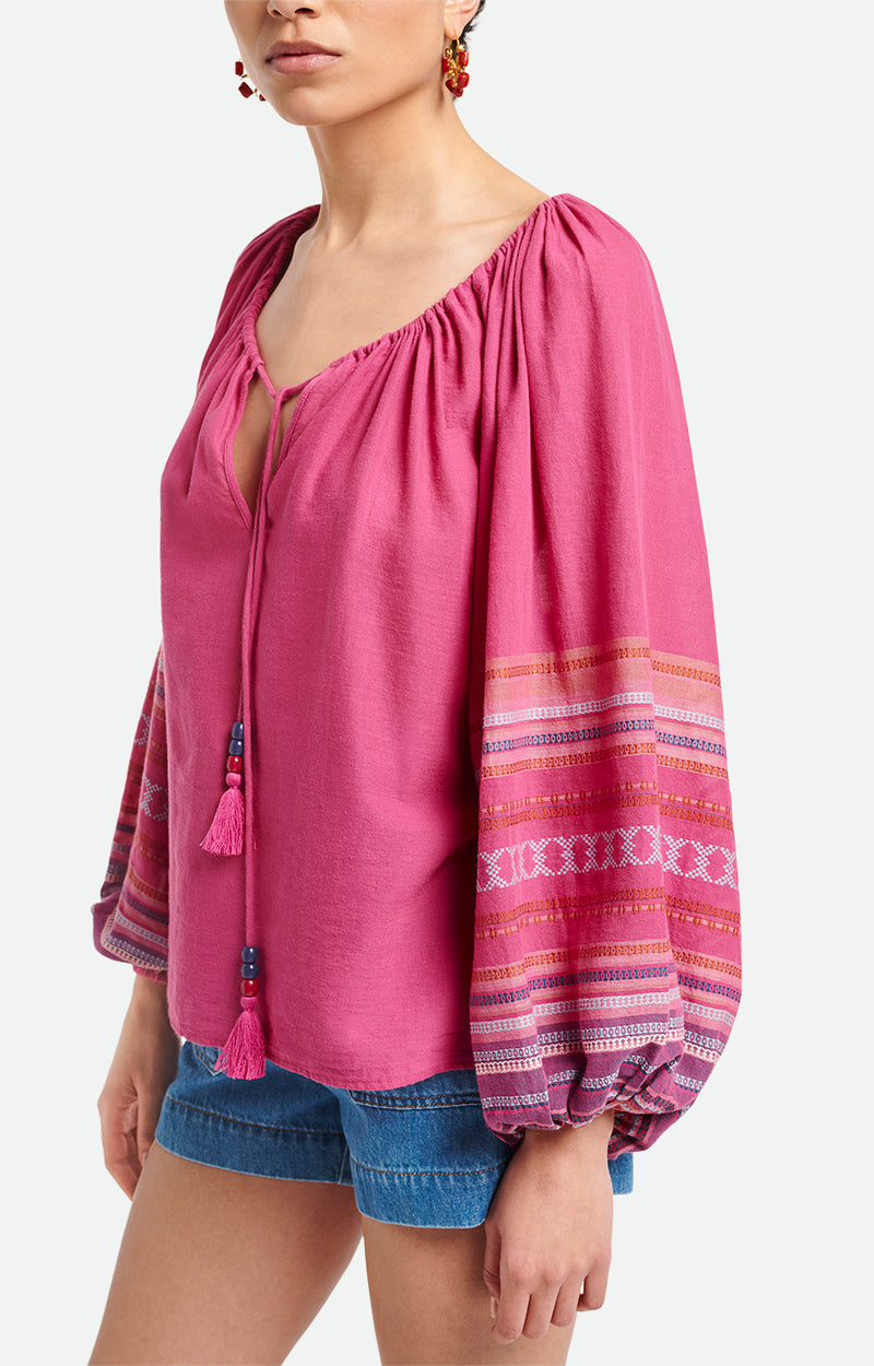 Vanessa Bruno - Blusa Vivoli - Multicolor/Rosa