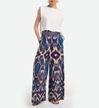 Vanessa Bruno - Pantalón Nunes - Azul Multicolor
