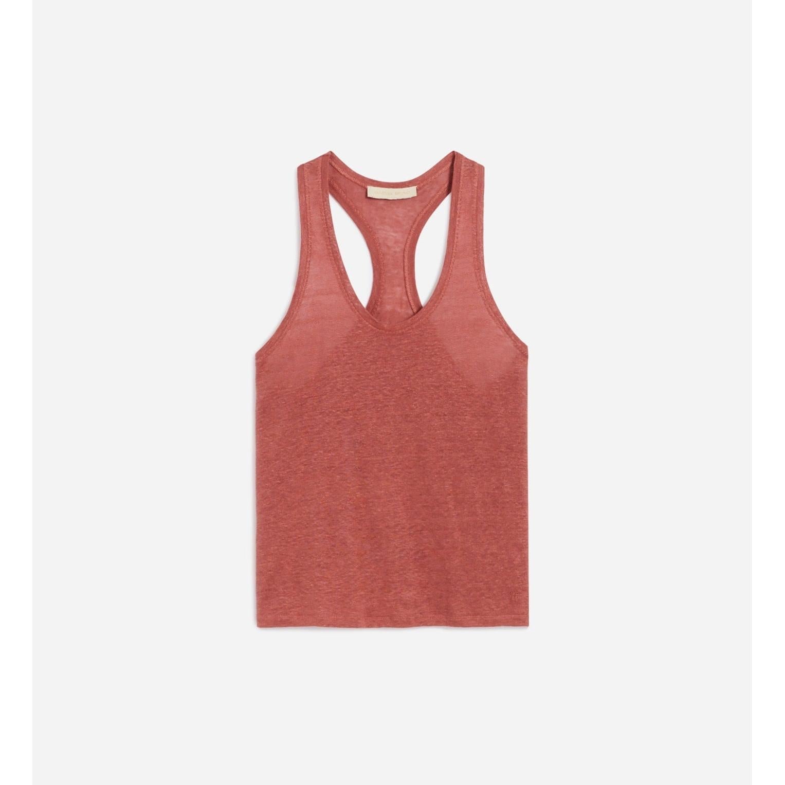 Vanessa Bruno - Camiseta Tirantes Thida - Rosa Viejo