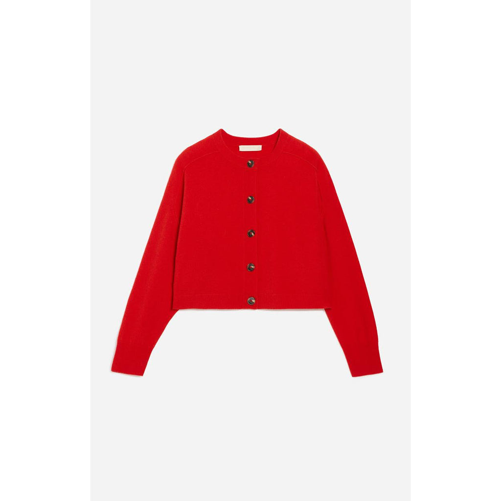 Vanessa Bruno - Douve Cardigan - Poppy Red