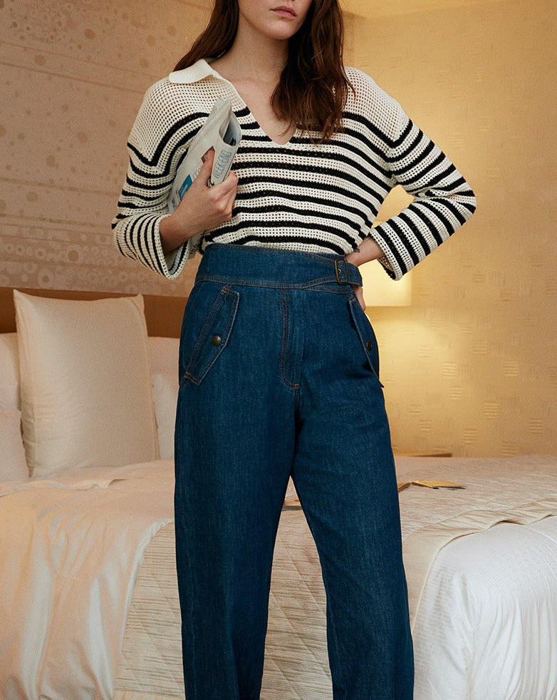 Vanessa Bruno - Pull Angélique - Off White/Black