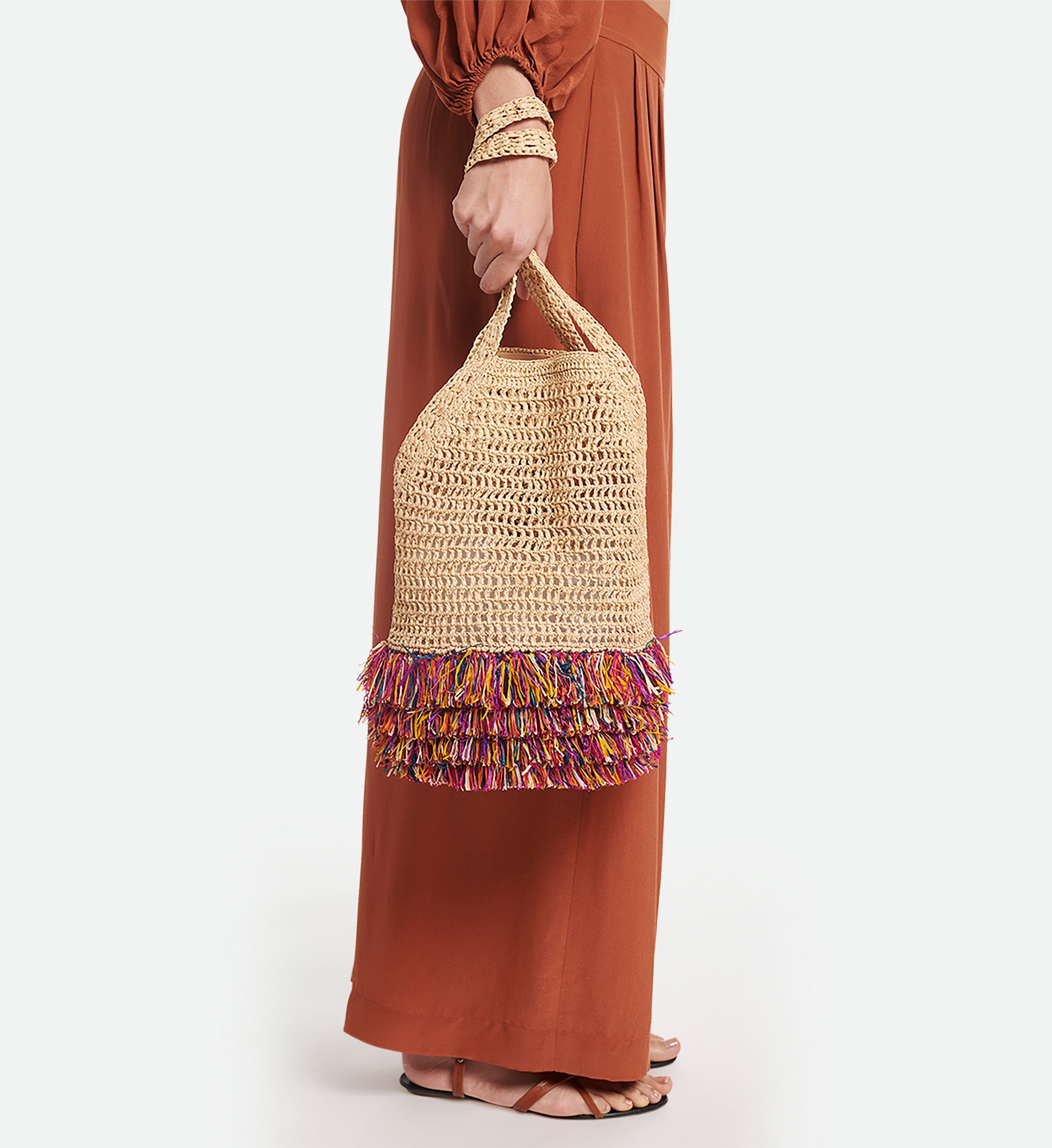 Vanessa Bruno - Raffia Net Bag - Multicolour