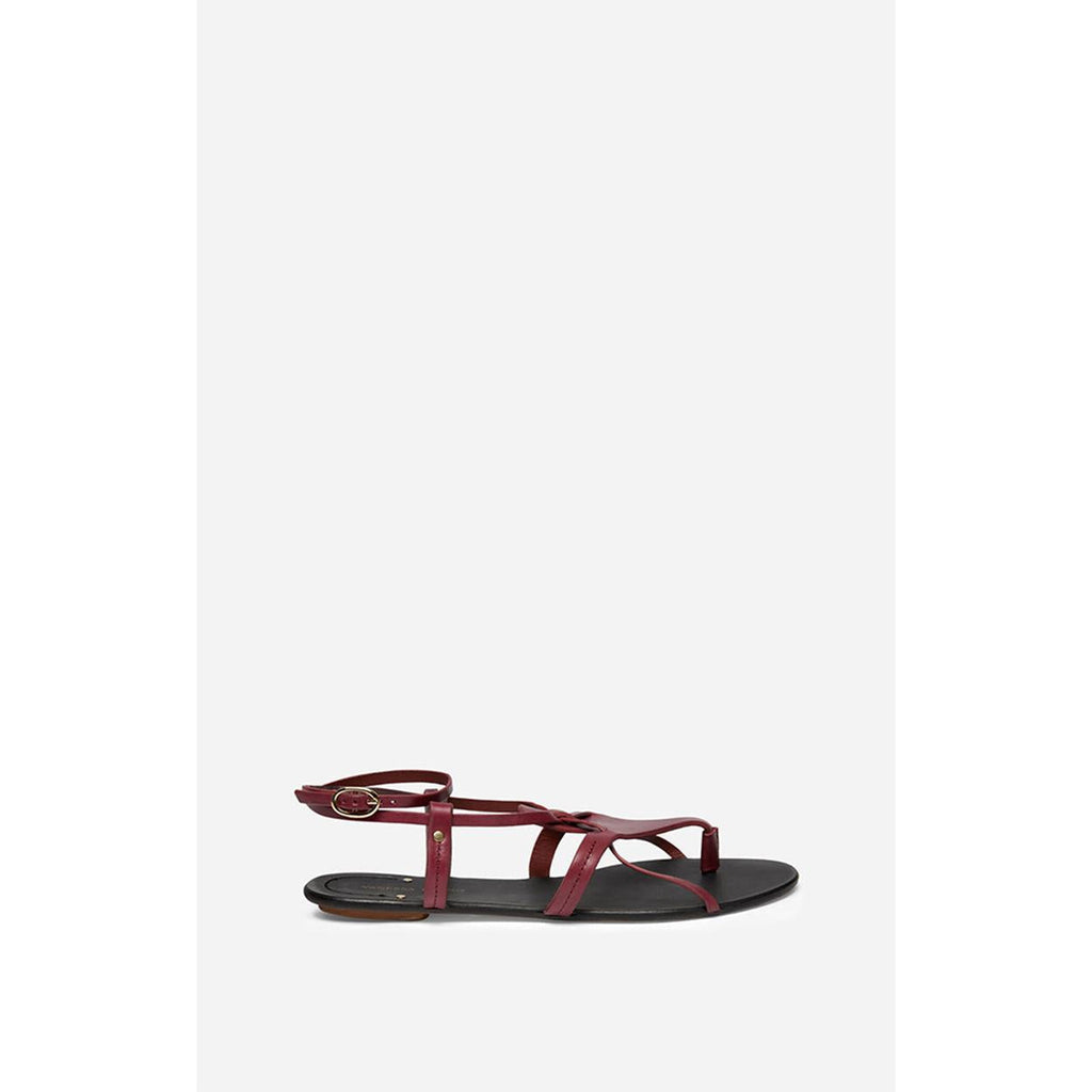 Vanessa Bruno - Vegetable-Tanned Leather Sandals - Raspberry