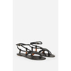 Vanessa Bruno - Vegetable-Tanned Leather Sandals - Black