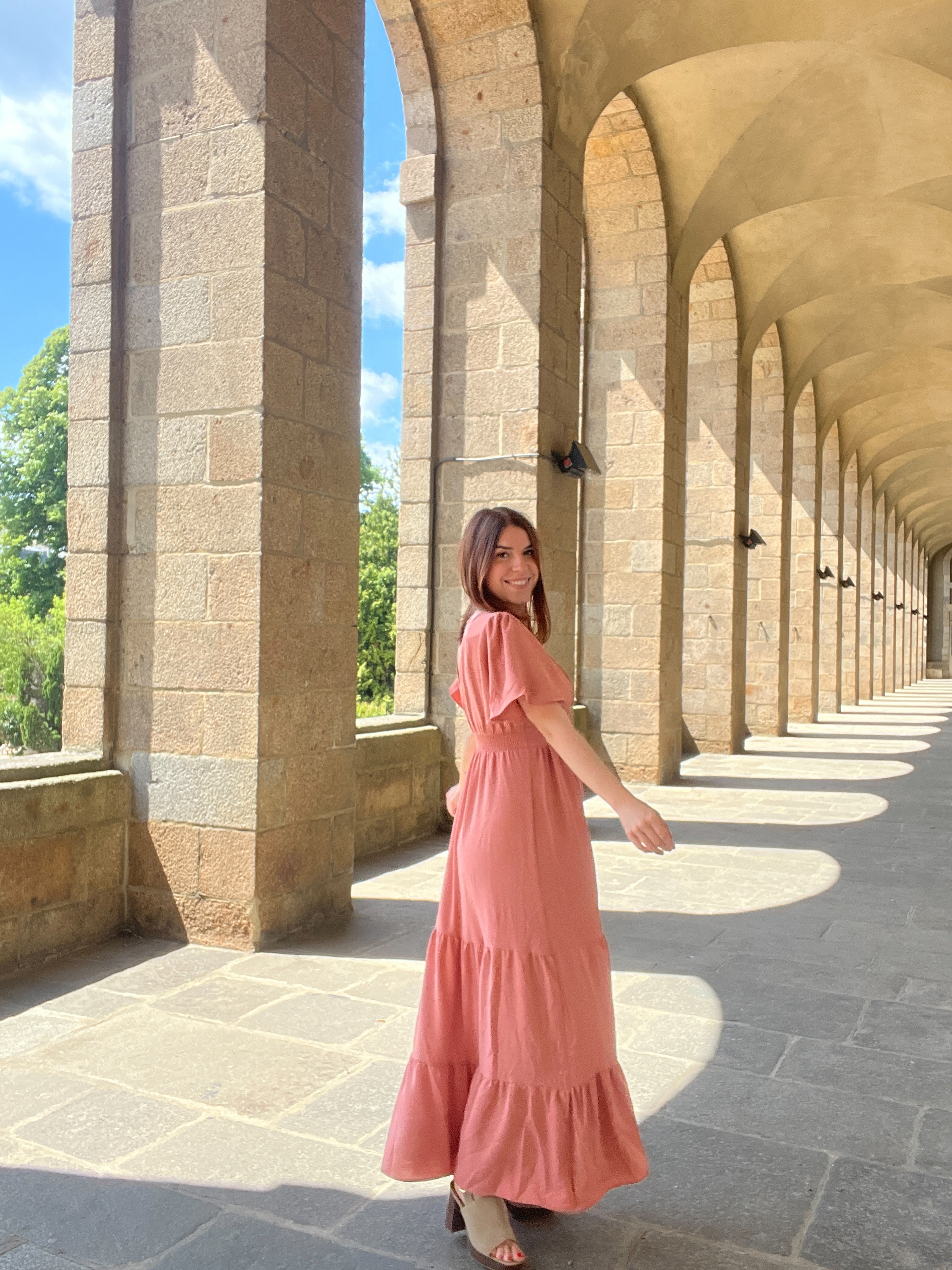 VESTIDO LARGO BELLA ROSA