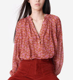 Vanessa Bruno - Blusa Nipoa - Rojo Rojizo