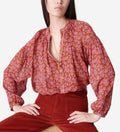 Vanessa Bruno - Blusa Nipoa - Rojo Rojizo