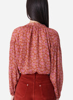 Vanessa Bruno - Blusa Nipoa - Rojo Rojizo