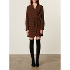 Vanessa Bruno - Vestido Blandine - Fallow y Negro